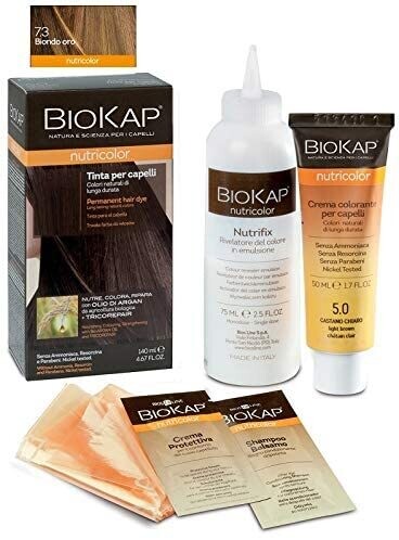 BioKap Nutricolor 7.3 Biondo Oro Tinta BioKap Nutricolor 7.3 Biondo Oro Tinta