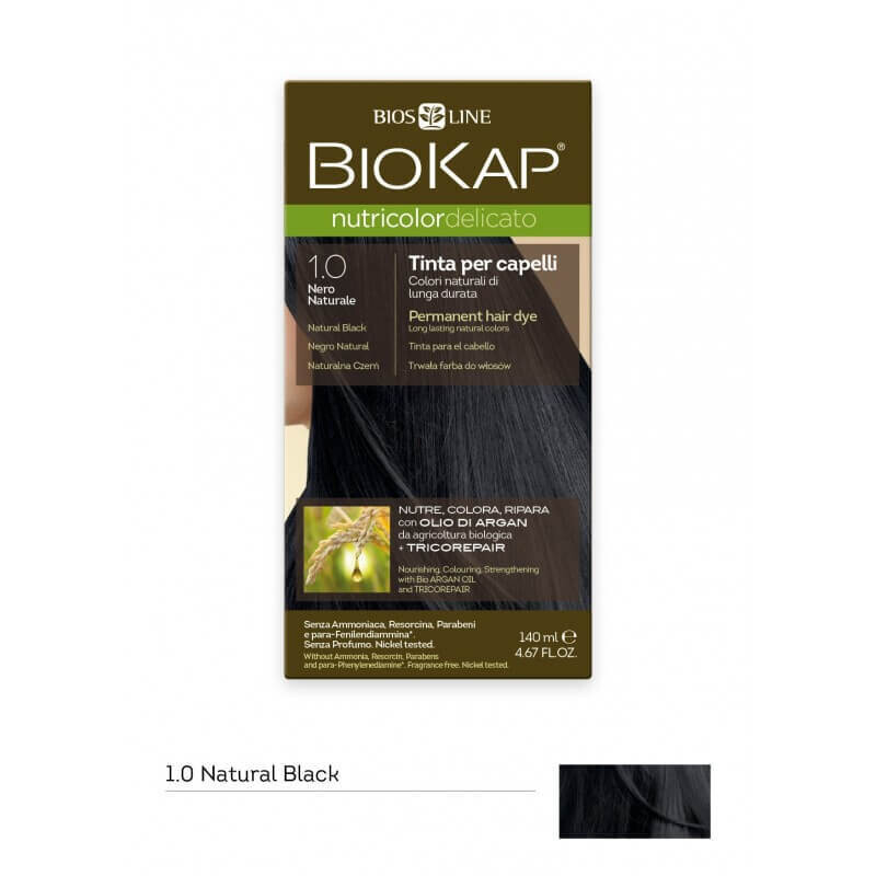 BioKap Nutricolor 1.0 Nero Tinta BioKap Nutricolor 1.0 Nero Tinta