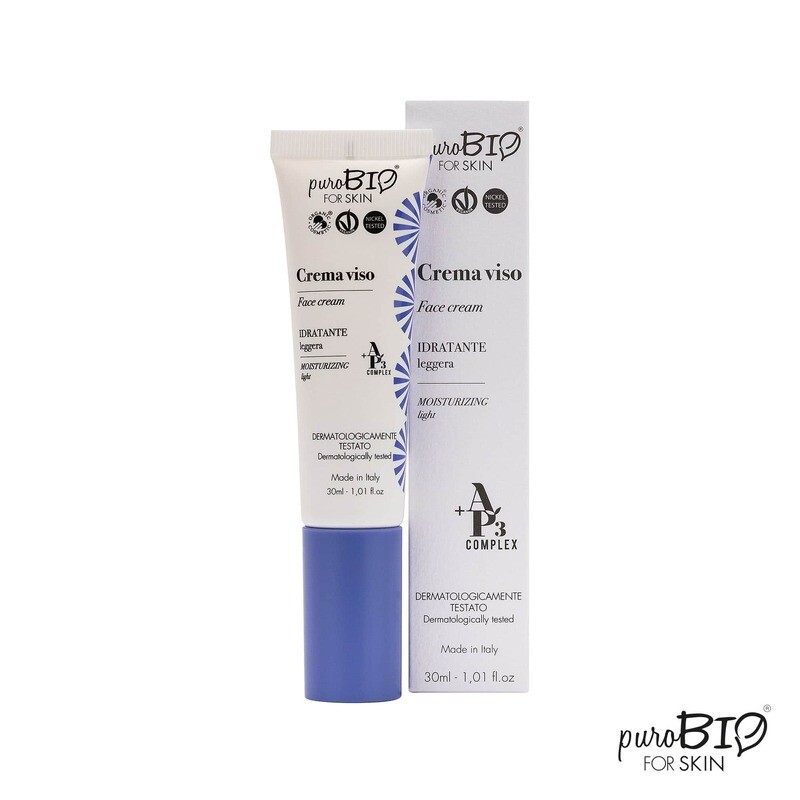 Crema viso idratante leggera puroBIO Crema viso idratante leggera puroBIO