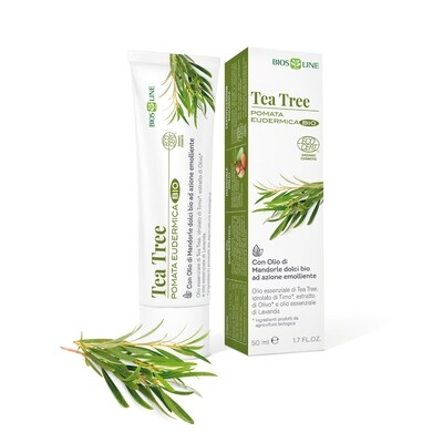 Pomata Eudermica Tea Tree Bio - certificata Ecocert GreenLife