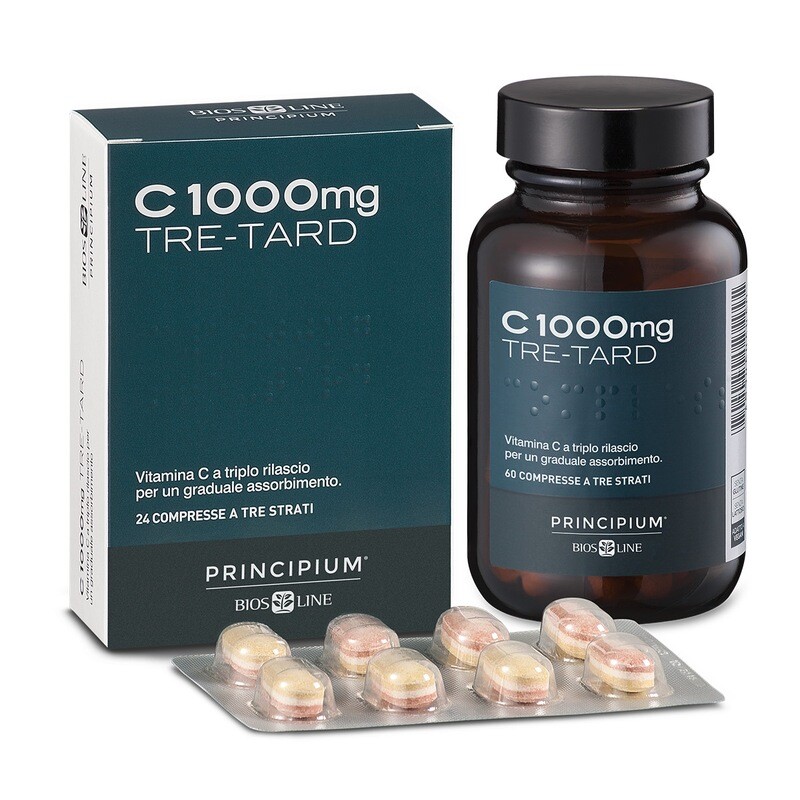 Principium C 1000 mg Tre-tard 24 cpr Principium C 1000 mg Tre-tard 24 cpr