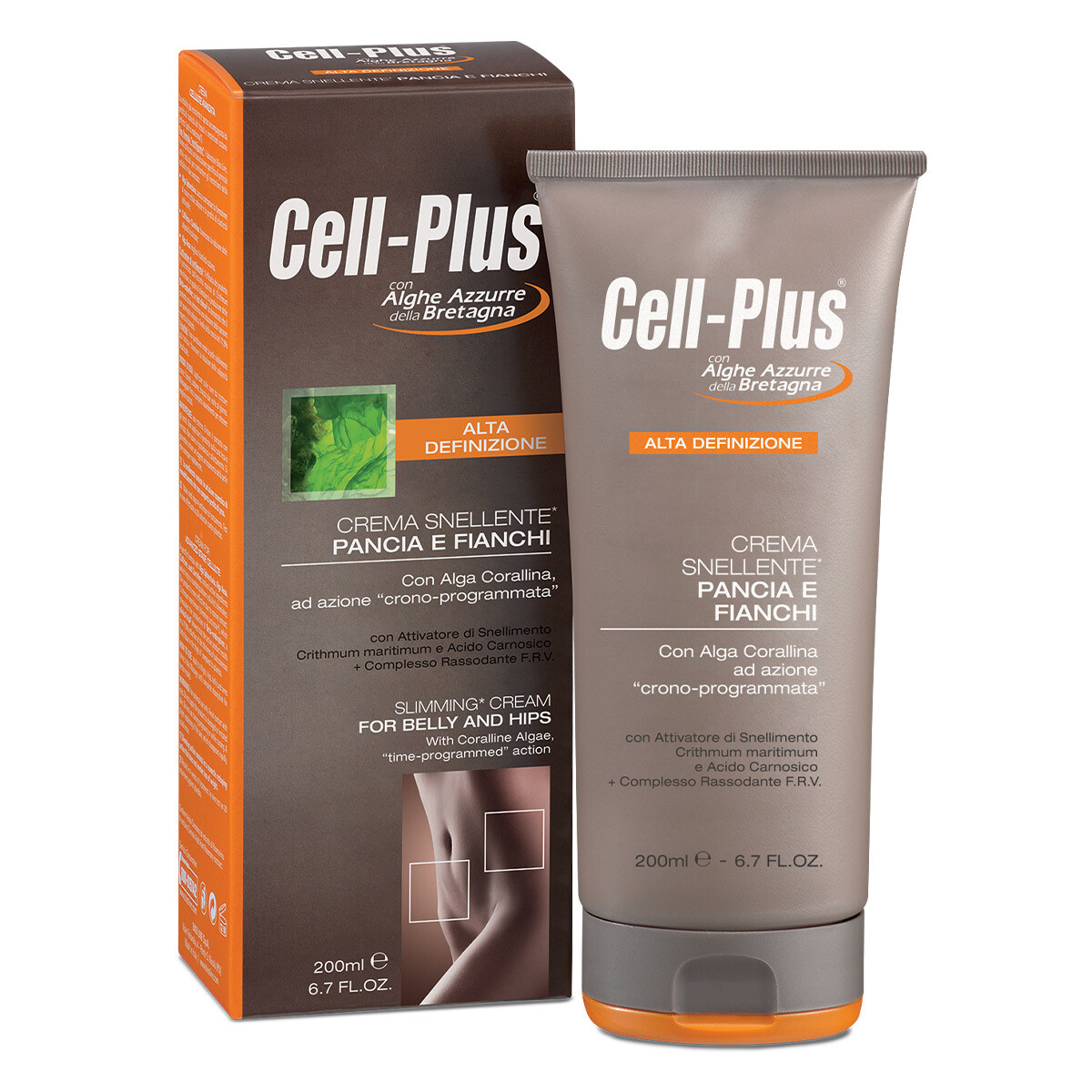 Cell Plus Alta Definizione Crema Snellente Pancia e Fianchi