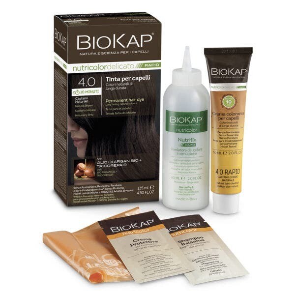 BioKap Nutricolor Delicato Rapid 1.0 Nero 135 ml