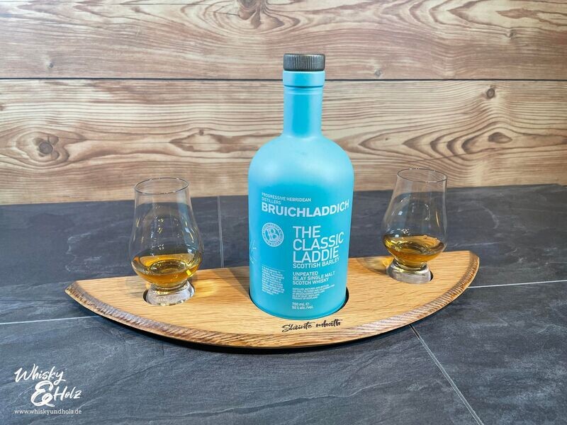 Shared Dram Board - Fassdeckel Glenburgie - für zwei Personen - Whisky-Board (passend für Glencairn)