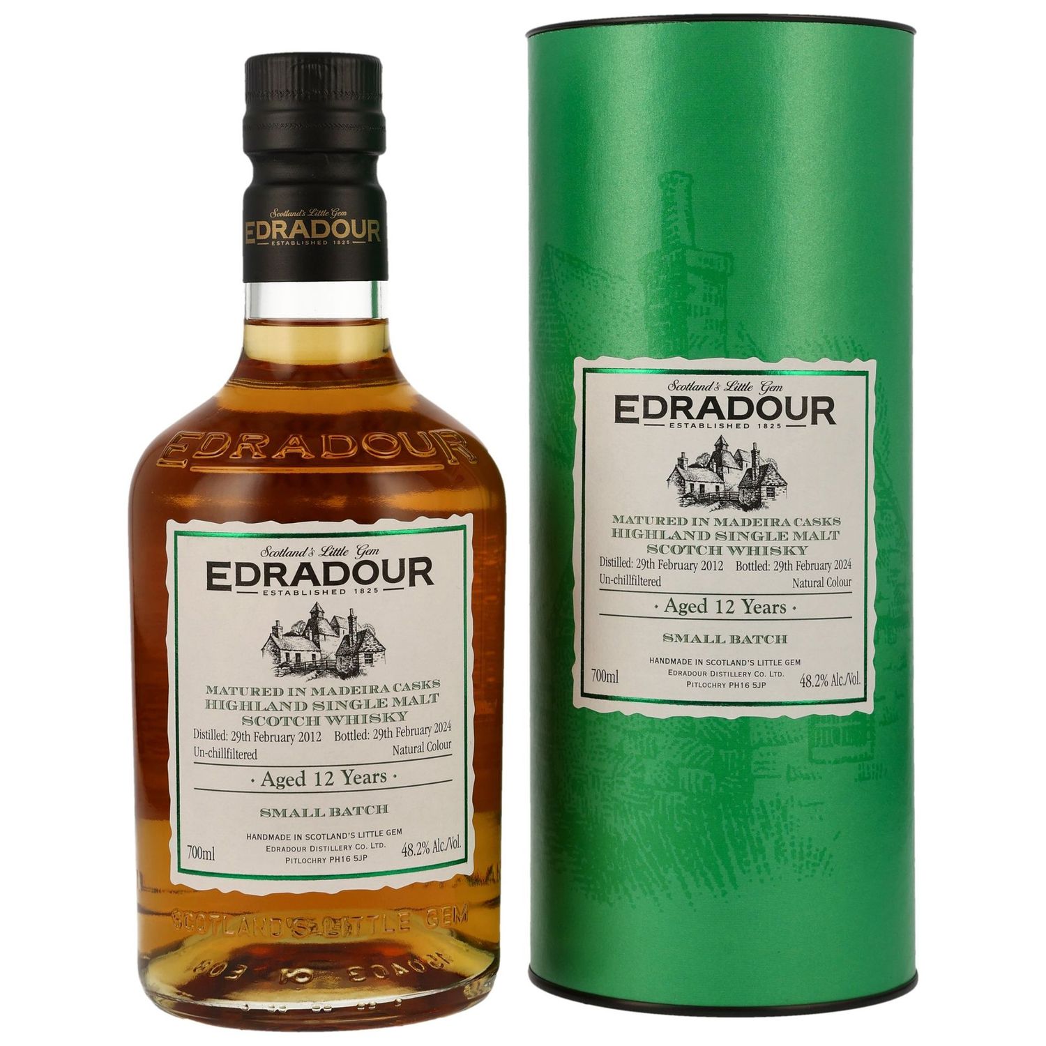 Edradour 2012/2024 - 12 Jahre - Madeira Small Batch