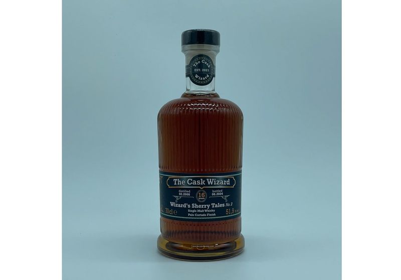 Wizard's Sherry Tales No. 2 - 16 Jahre - 2008/2024 - Palo Cortado Finish - The Cask Wizard Wizard's Sherry Tales No. 2 - 16 Jahre - 2008/2024 - Palo Cortado Finish - The Cask Wizard