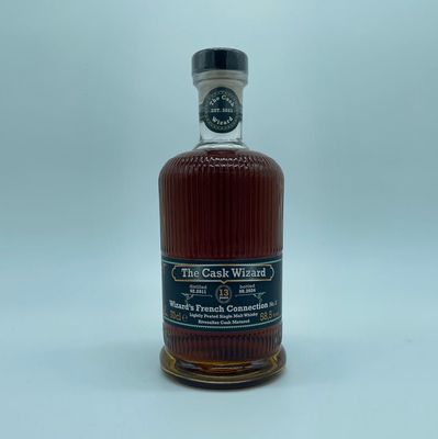 Wizard's French Connection No. 3 - 13 Jahre - 2011/2024 - Rivesaltes Cask Matured - Lightly Peated - The Cask Wizard