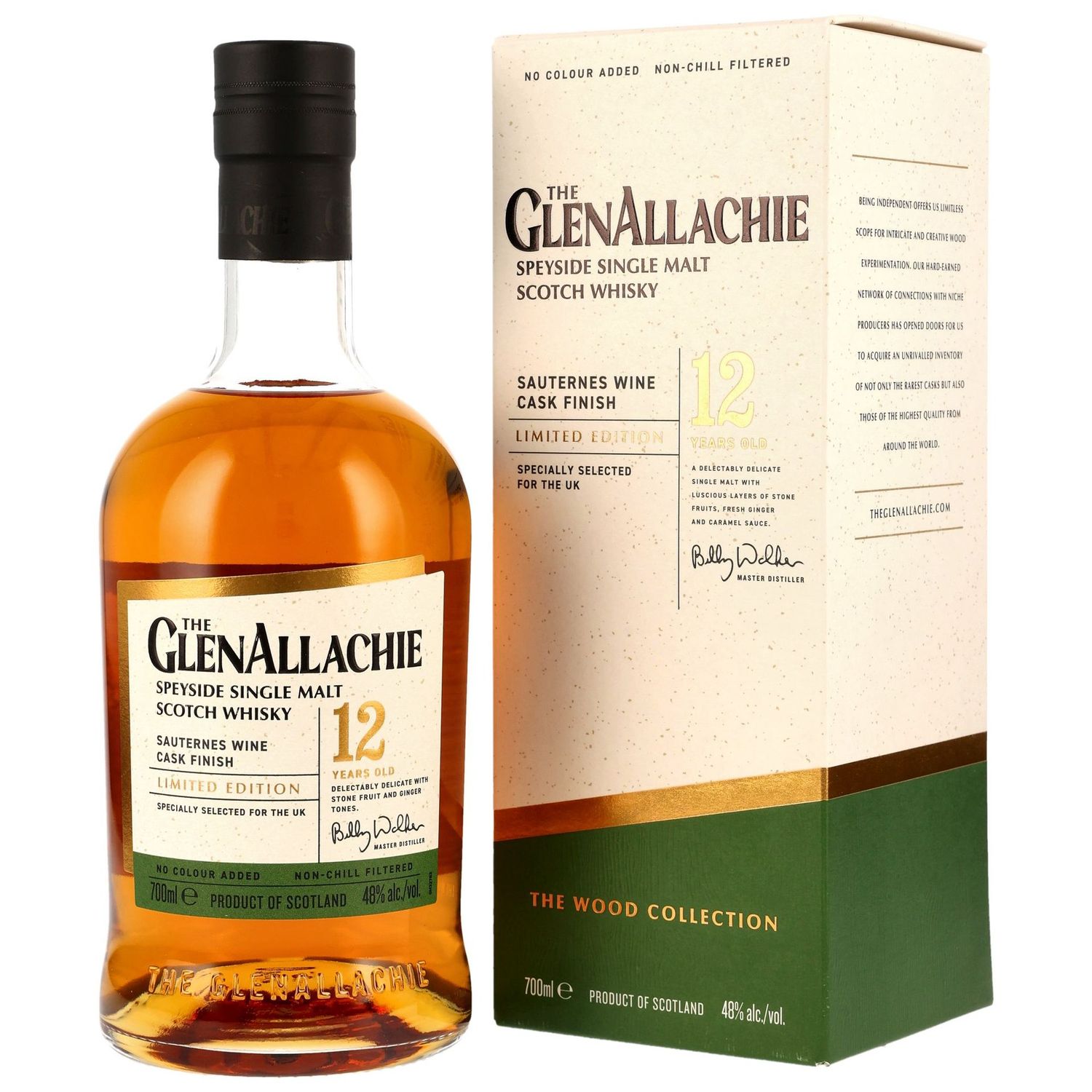 GlenAllachie - 12 Jahre - Sauternes Wine Cask Finish - Limited Edition