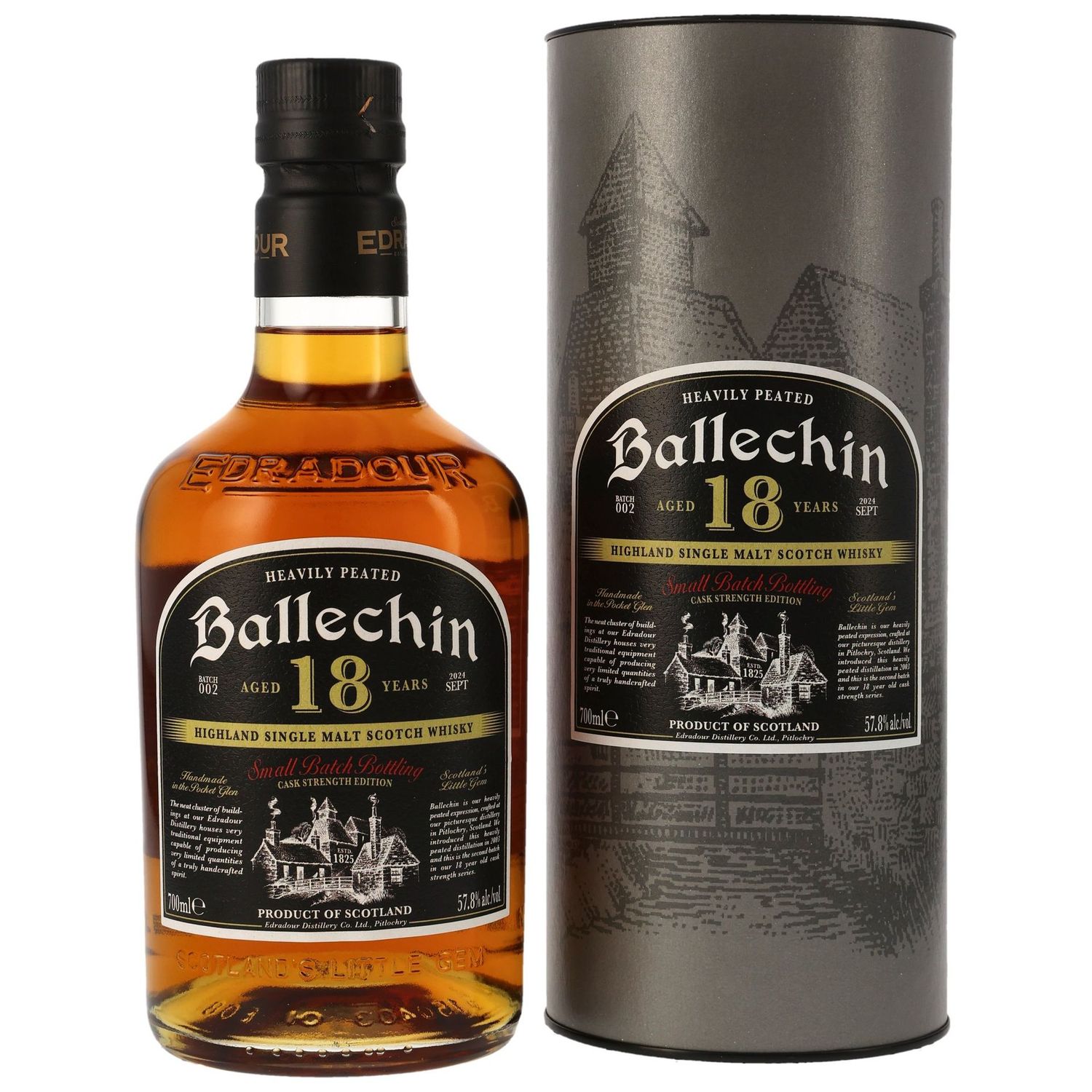 Ballechin 18 Jahre - Cask Strengt - Batch 2