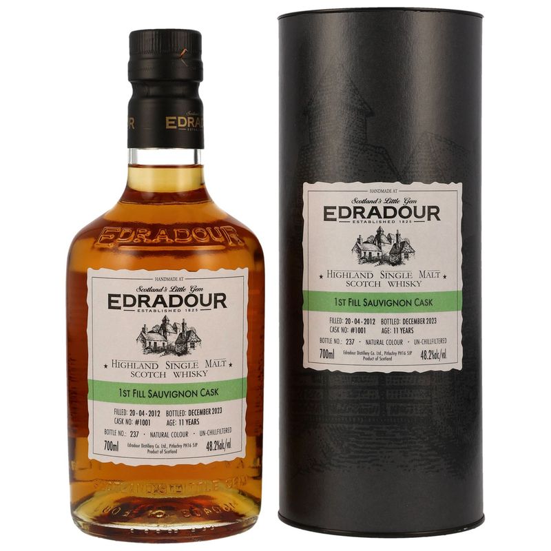 Edradour 2012/2023 - 11 Jahre - Sauvignon Cask #1001 - St. Michael Eppan Edradour 2012/2023 - 11 Jahre - Sauvignon Cask #1001 - St. Michael Eppan