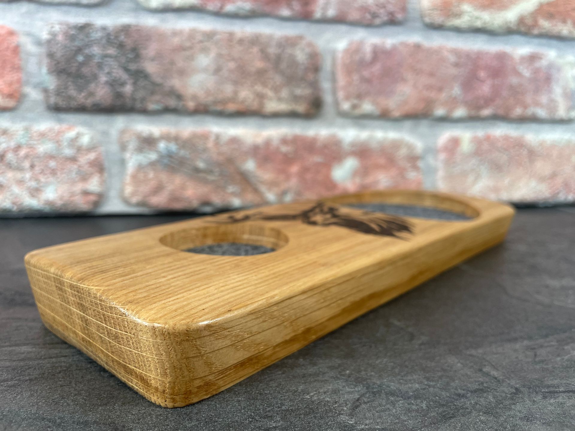 Single Dram Board - Fassdaube vom Cask Wizard - für eine Person - Whisky-Board (passend für Glencairn)