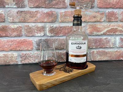 Single Dram Board - Fassdaube vom Cask Wizard - für eine Person - Whisky-Board (passend für Glencairn)