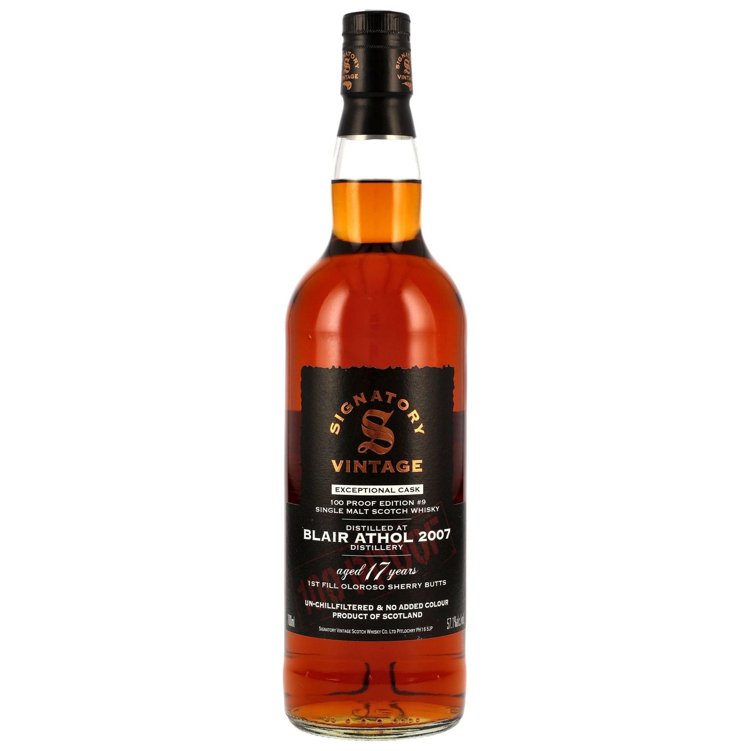 Blair Athol 2007/2025 - 17 Jahre - 100 Proof Exceptional Cask Edition #9