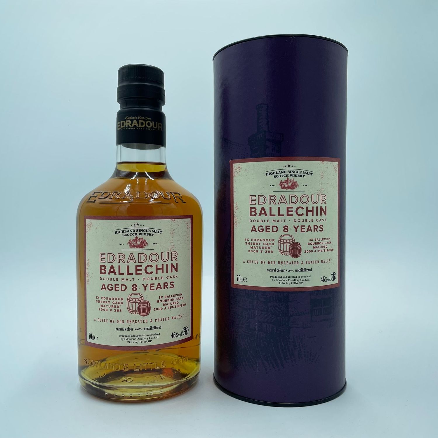 Edradour Ballechin 2009/2018 - 8 Jahre - Double Malt - Double Cask