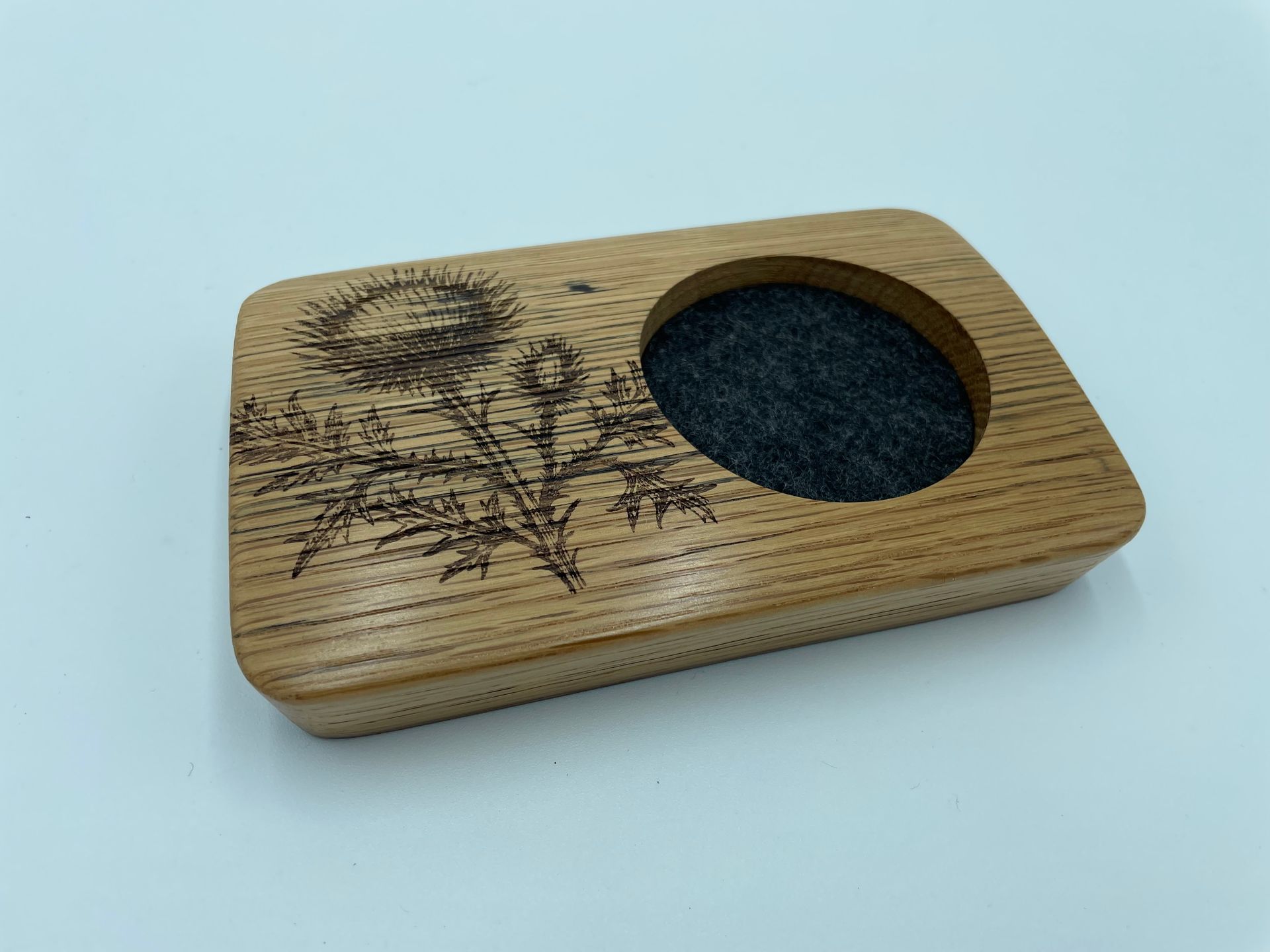 Mini Dram Board - Fassdaube vom Cask Wizard - für ein Glas - Whisky-Board