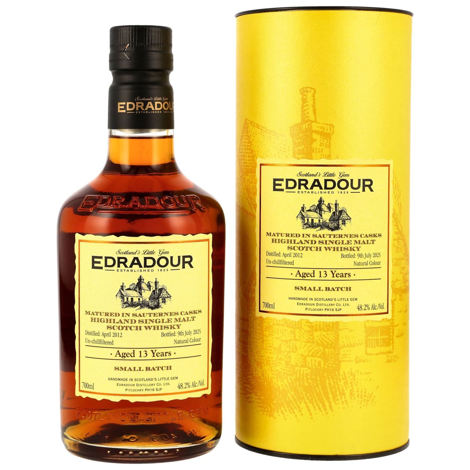 Edradour 2012/2025 - 13 Jahre - Sauternes Hogsheads - Small Batch