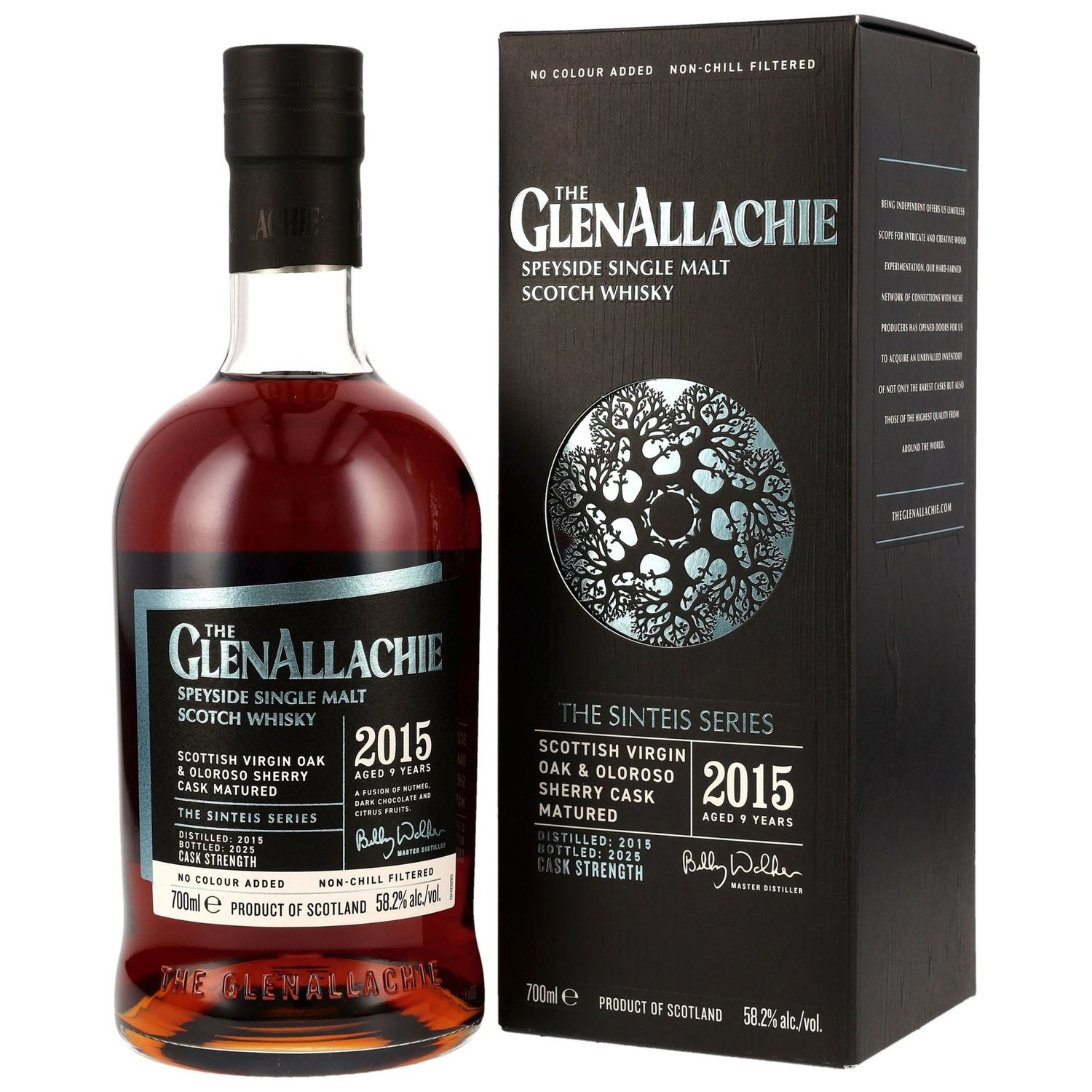 GlenAllachie 2015/2025 - Sinteis Series Part II - Scottish Virgin Oak & Oloroso Cask
