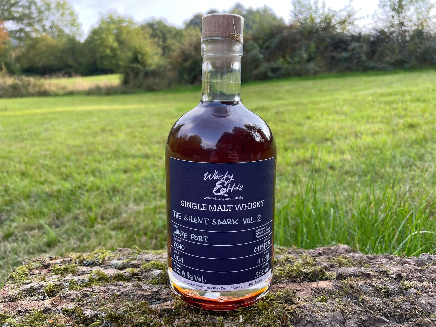 Whisky & Holz - 2010/2025 - The Silent Shark Vol. 2 - White Port Finish - 0,5l