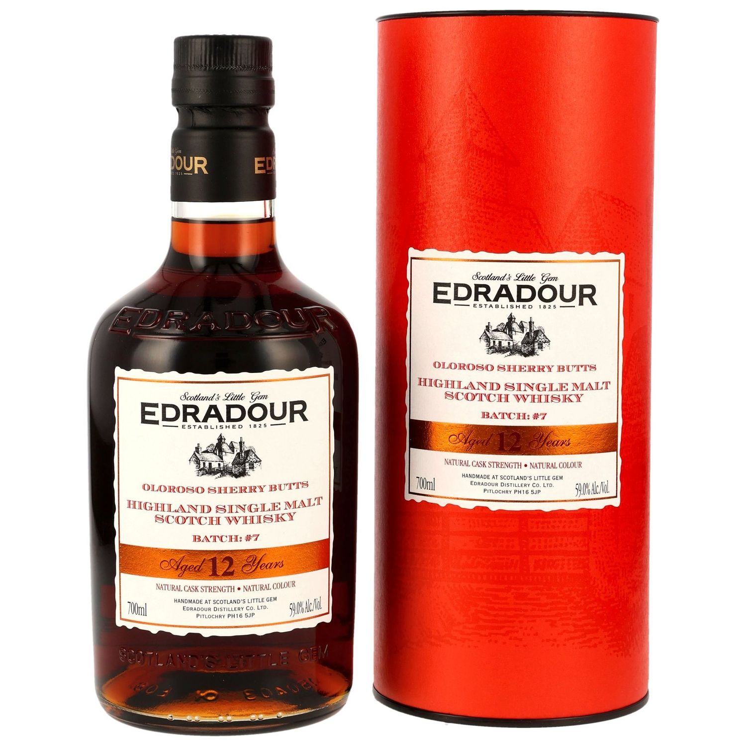 Edradour 2013/2025 - 12 Jahre - Cask Strength Batch #7