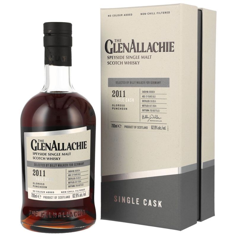 GlenAllachie 2011/2024 - 13 Jahre - Oloroso Puncheon - Single Cask #800924
