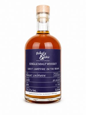 Whisky & Holz - 2015/2025 - Sweet Campfire on the Beach - Muskat Likörwein Finish - 0,5l
