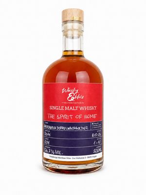 Whisky & Holz - 2014/2026 - The Spirit of Home - Eversbusch Doppelwachholder Finish - 0,5l + Gratis-Sample Eversbusch