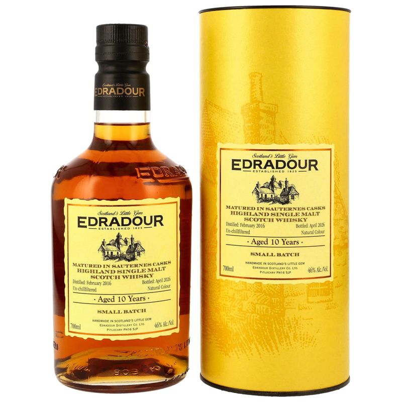 Edradour 2016/2026 - 10 Jahre - Sauternes Casks Edradour 2016/2026 - 10 Jahre - Sauternes Casks
