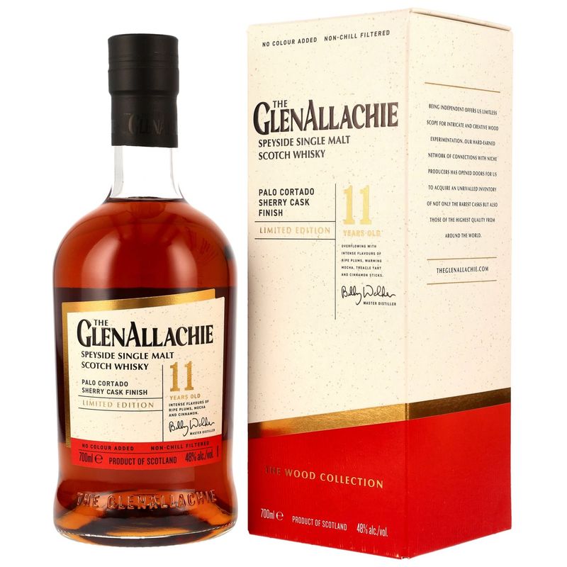 GlenAllachie 11 Jahre - Palo Cortado Sherry Cask Finish GlenAllachie 11 Jahre - Palo Cortado Sherry Cask Finish