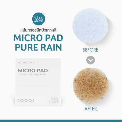 แผ่นกรองฝักบัวเกาหลี Micro Pad สำหรับรุ่น Pure Rain, Sensation และ First Sensation