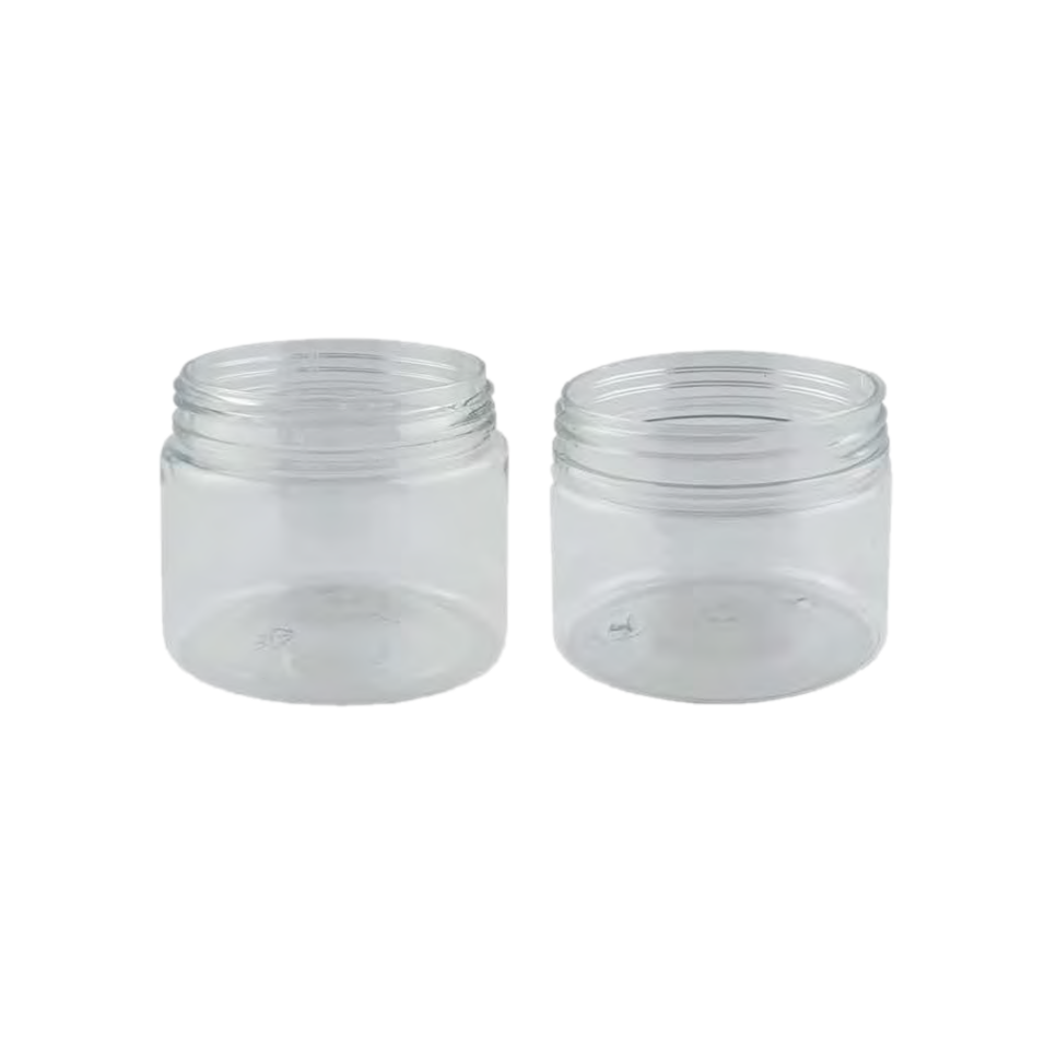Clear Jar 84mm Opening - 250 gram and 350 gram