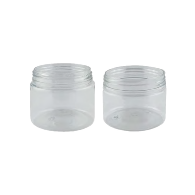Clear Jar 84mm Opening - 250 gram and 350 gram