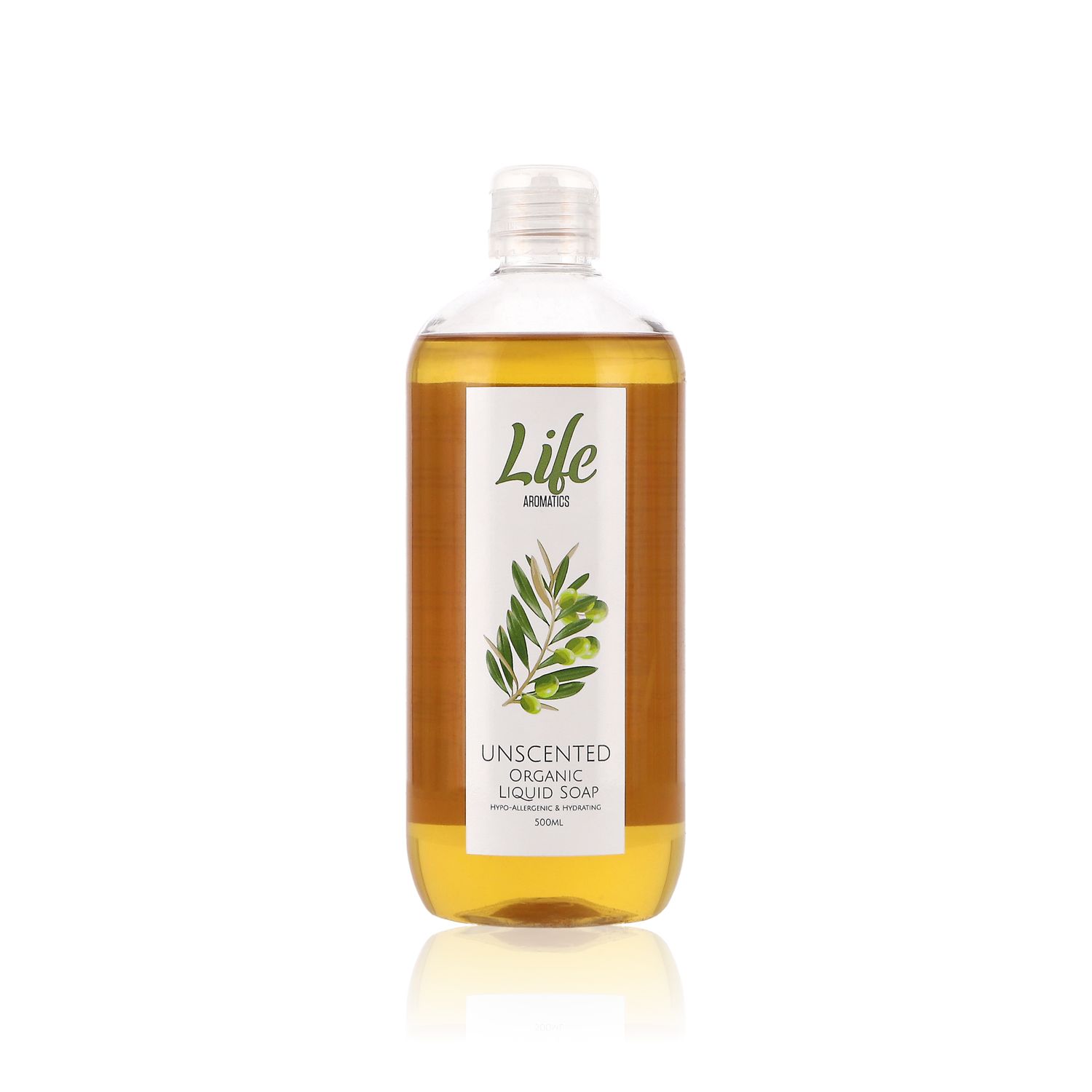 Organic Liquid Castile Soap, Option: Unscented - Liquid Castile Soap 500ml
