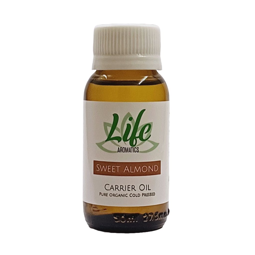 Sweet Almond Oil (Organic and Cold Pressed), Size: 50ml