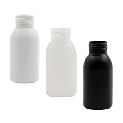 Boston HDPE Tall Bottle 24 mm Neck Size - 50ml