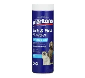 100g Marltons Tick & Flea Powder for Dogs & Cats
