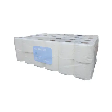 48 Pack Luxury Soft 2 Ply Virgin 350 Sheets Toilet Paper