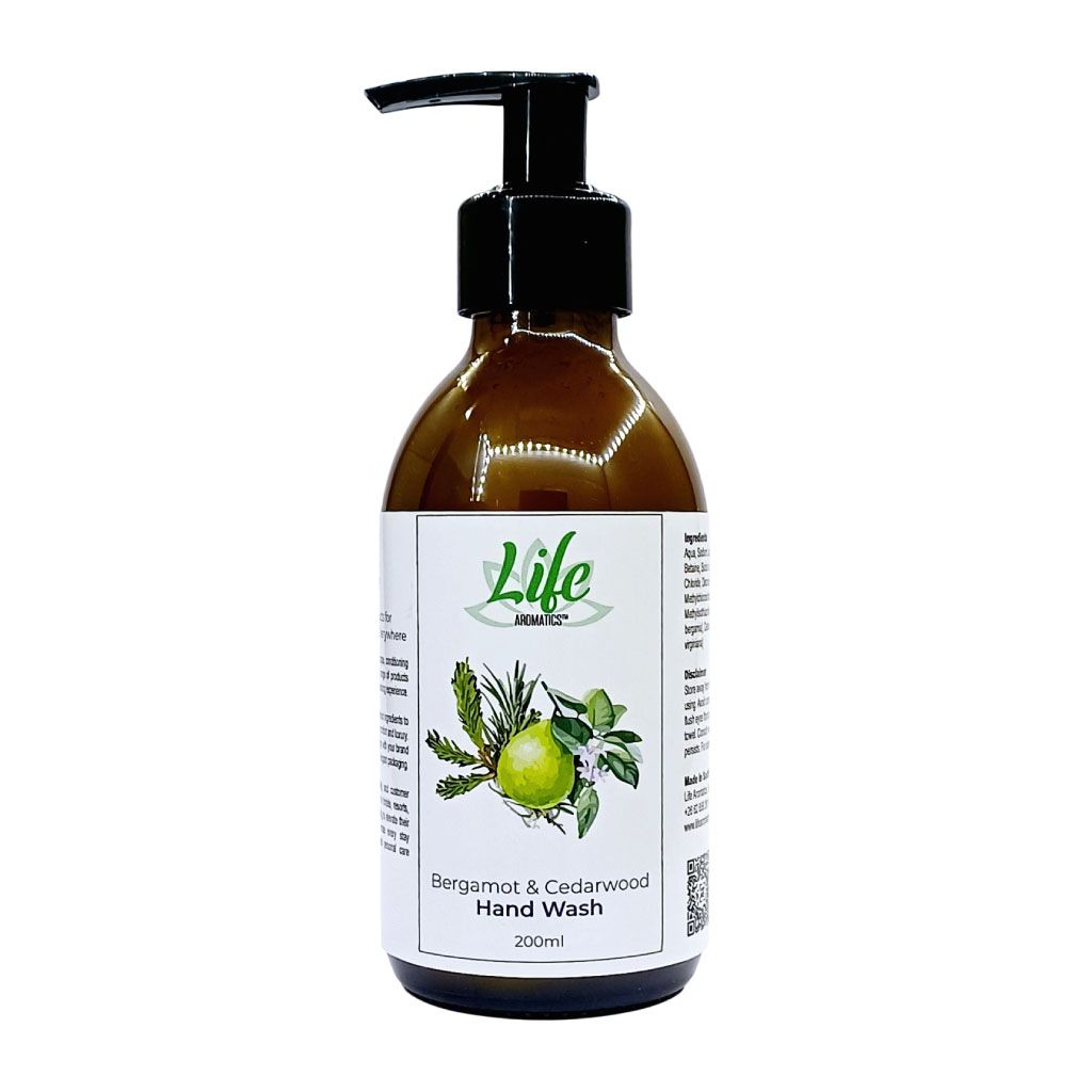 Luxline Hand Wash 200ml - Bergamot & Cedarwood