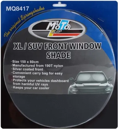 Moto-Quip Dashboard Sun Shade (Silver)