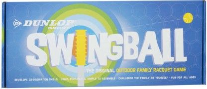 DUNLOP Pro Slam Swingball Set Swings (Black)