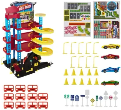 Rastar Exp Wheels 4 Level Park (Multicolour, Pack of: 1)