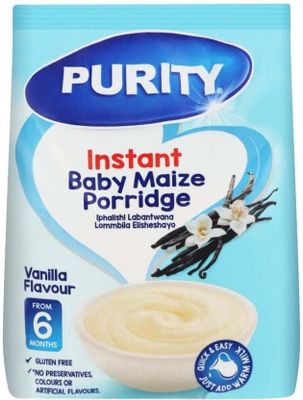 Purity Instant Baby Maize Porridge Cereal (500 g, 6+ Months)