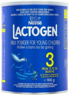 Nestle Lactogen Milk Powder 3 (900 g, 12-18 Months)