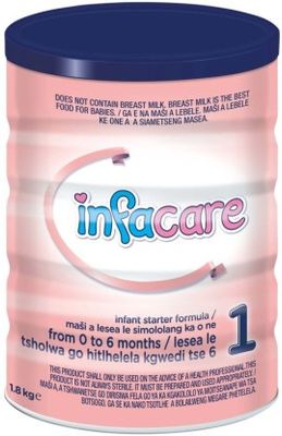 Infacare 1 Infant Starter Formula (1.8 kg, 0-6 Months)