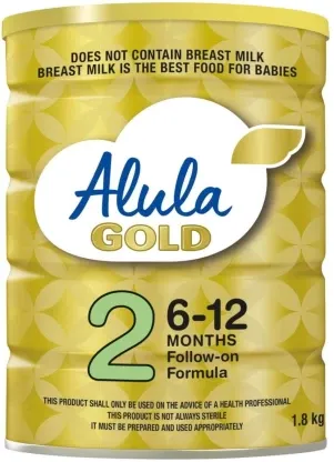 Alula S-26 Gold 2 Follow-Up Formula (1.8 kg, 6-12 Months) Alula S-26 Gold 2 Follow-Up Formula (1.8 kg, 6-12 Months)