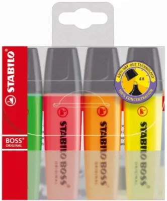 Stabilo Boss Higlighters (Multicolour)