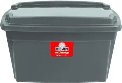 BIG JIM We Snaplock Storage Box (Grey)