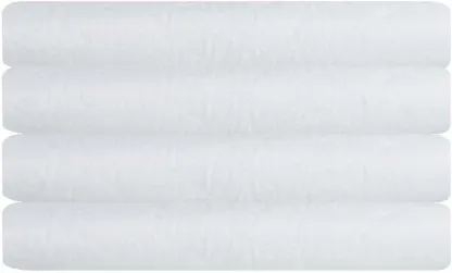 Romatex Fitted Queen Size Polyester Polyster Polyster Mattress Protector (White, Pack of 1)