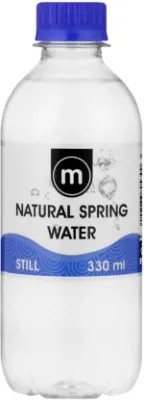 M Natural Spring Still Mineral Water (6 x 330 ml)