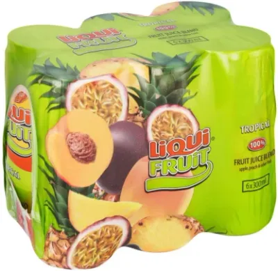 Liqui Fruit Tropical 100% Fruit Juice Blend (6 x 300 ml)
