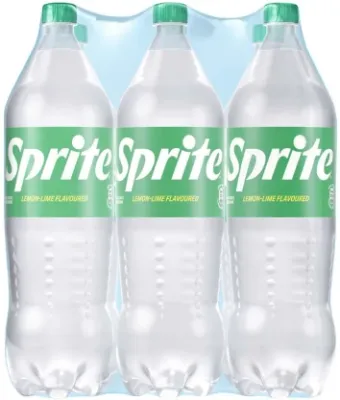 Sprite Lemon Lime Flavour Sparkling Drink (6 x 2 L)